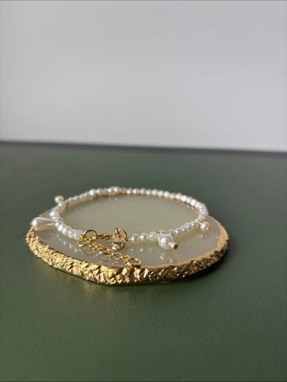 J. Crew Pearl Beaded Anklet